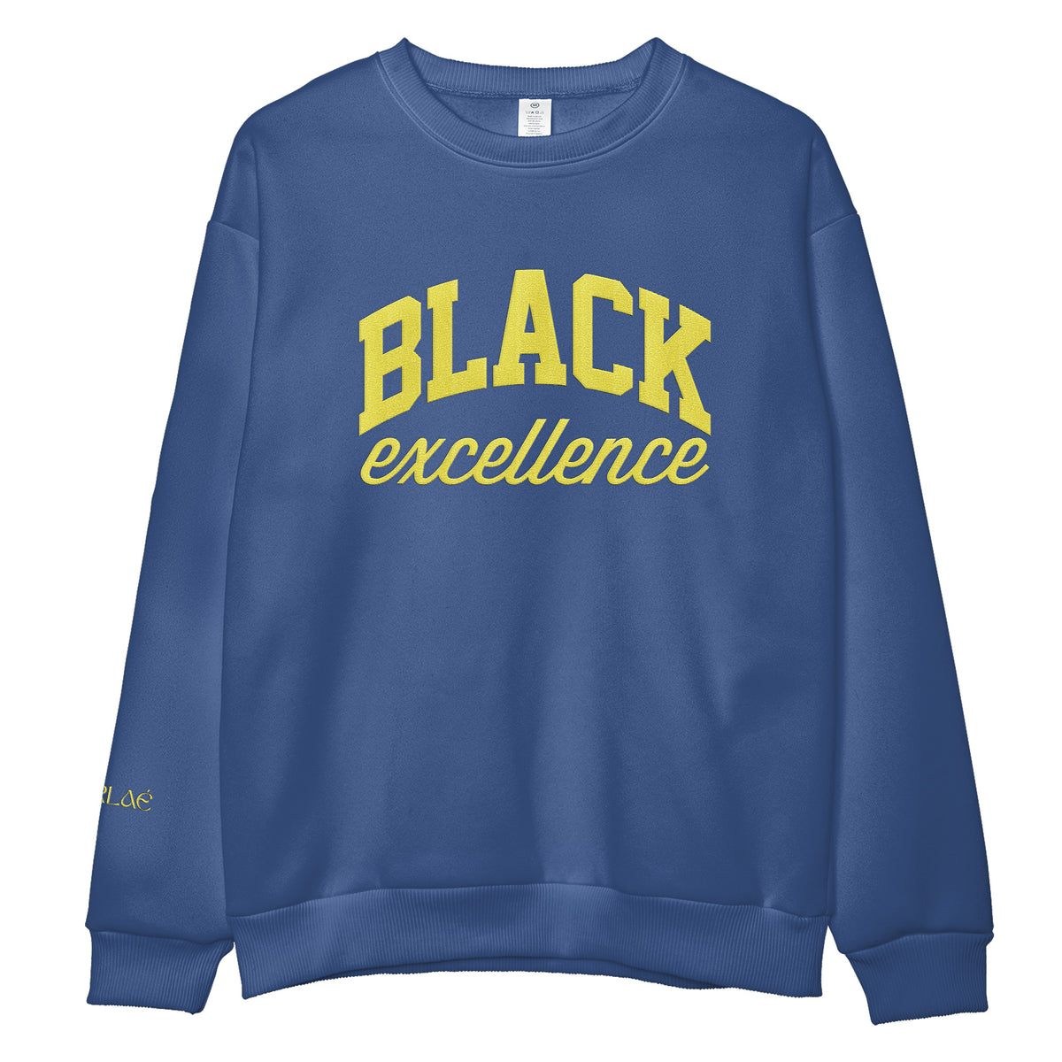 Black Excellence Embroidered Sweatshirt