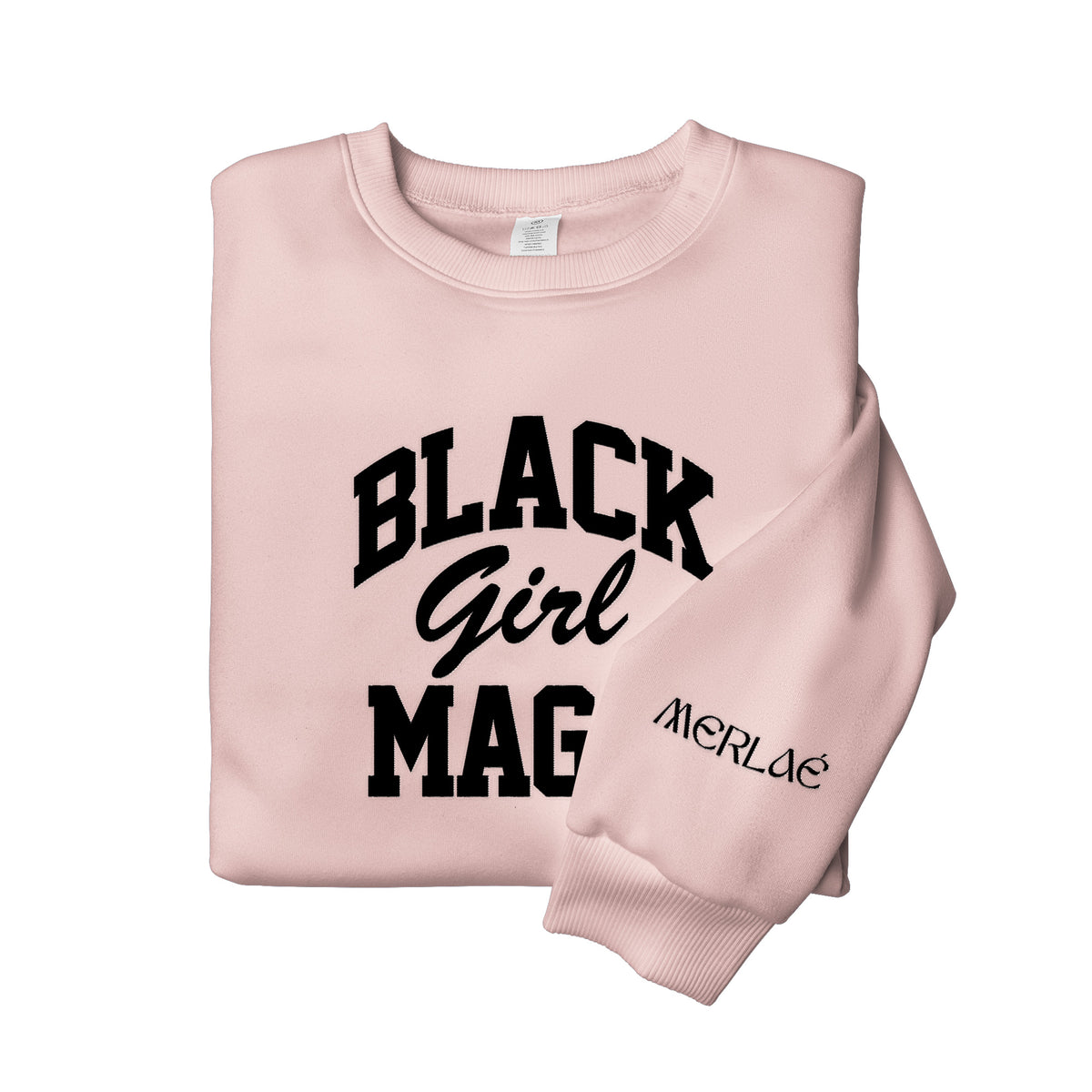 Black Girl Magic Embroidered Sweatshirt