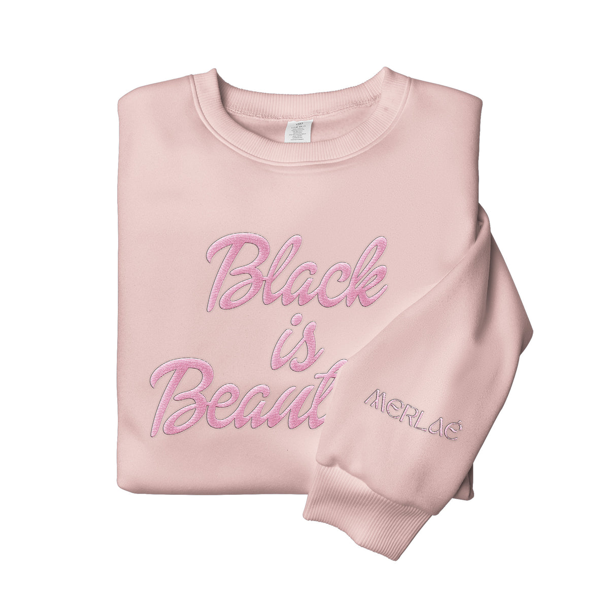 Black is Beautiful Embroidered Sweatshirt