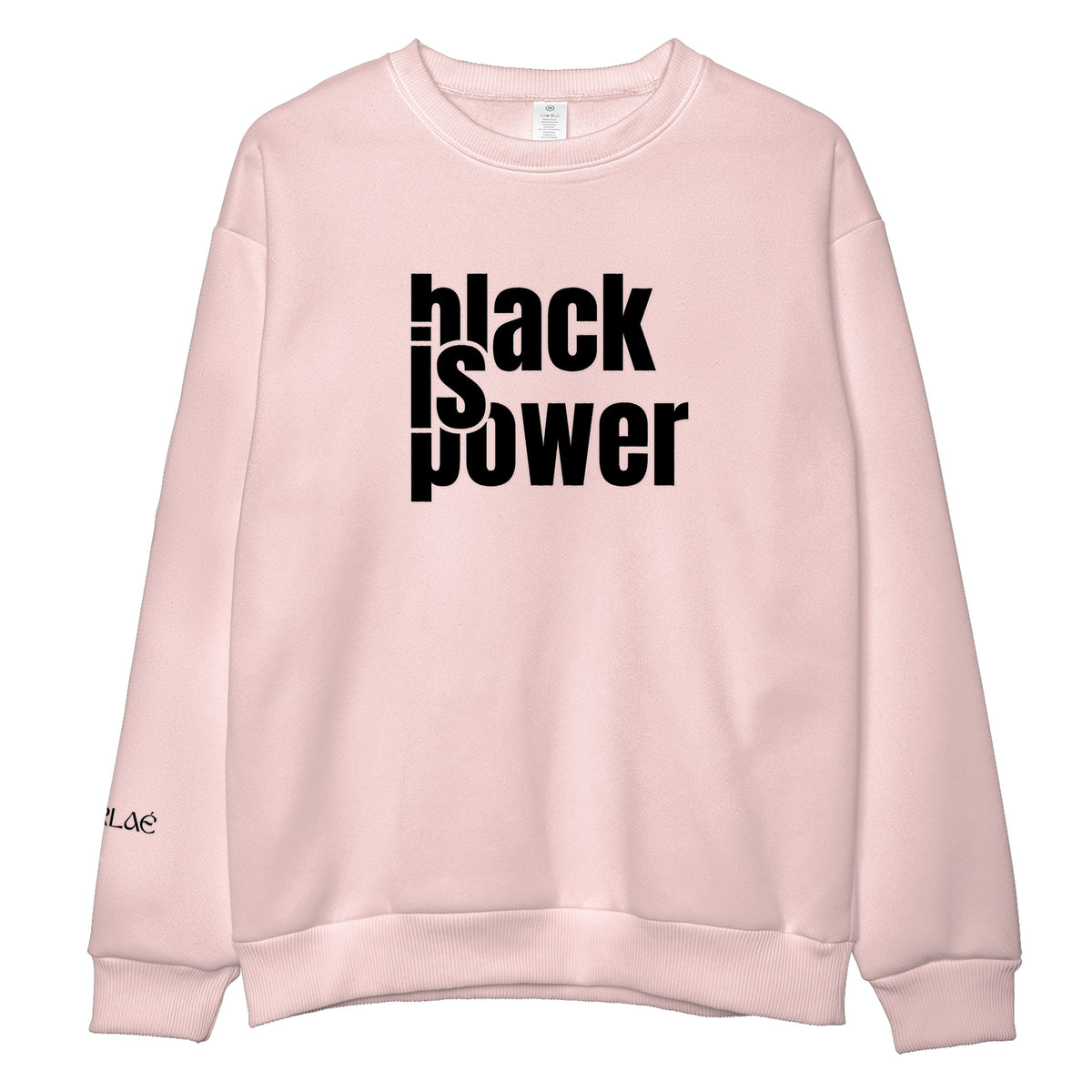 Black is Power Embroidered Sweatshirt