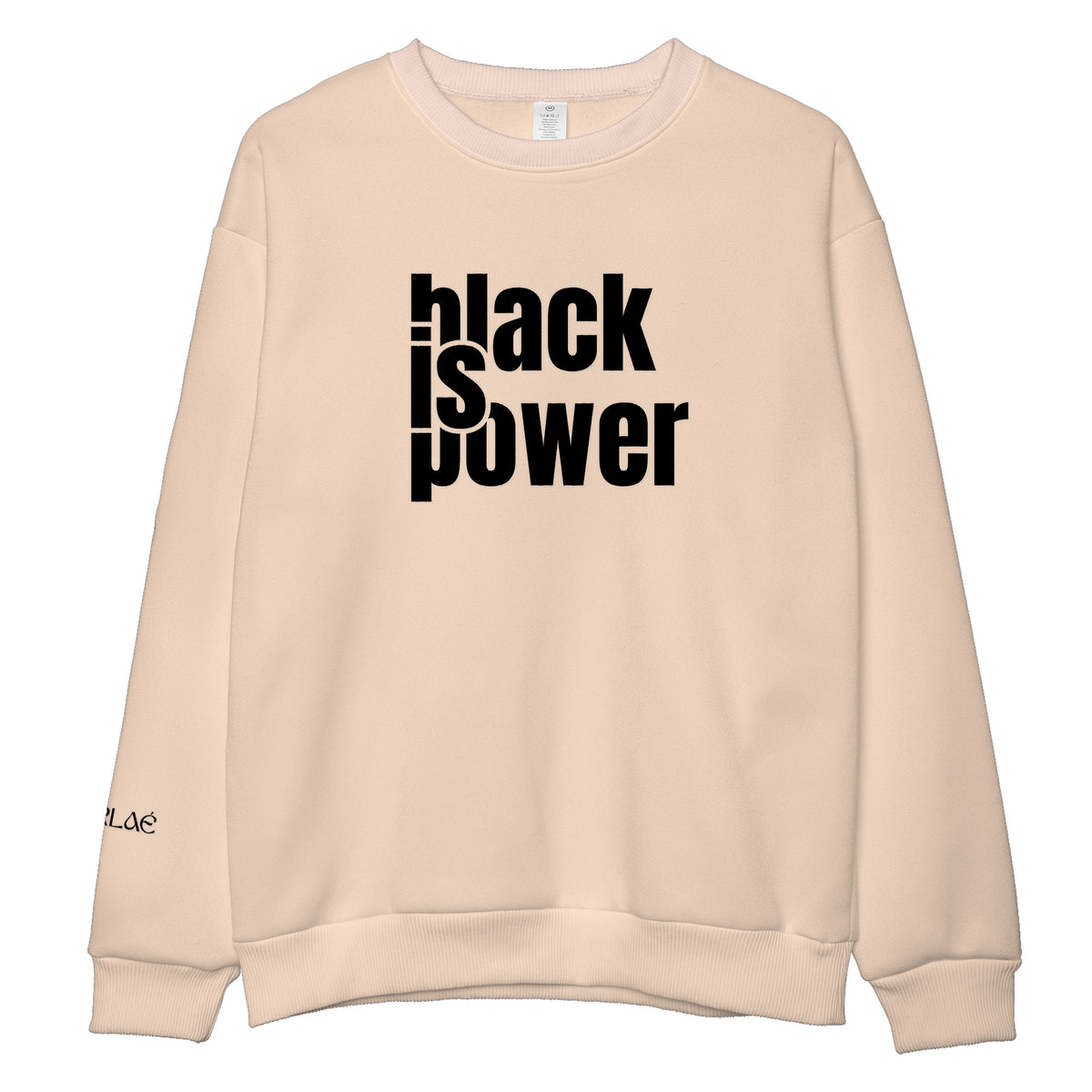 Black is Power Embroidered Sweatshirt