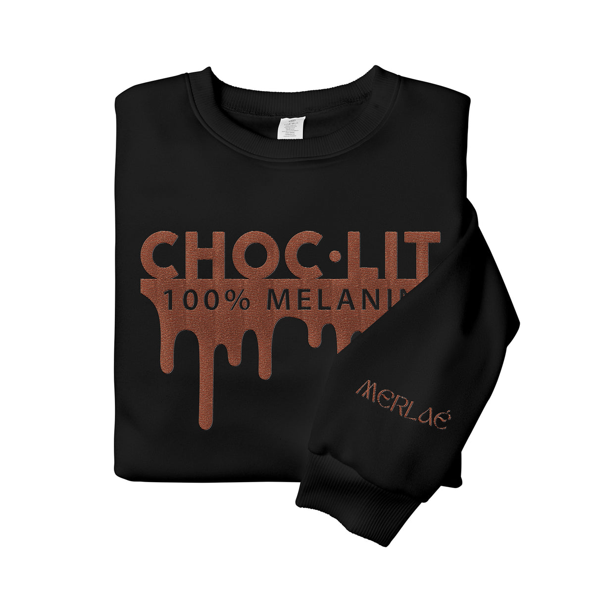 Chocolit Melanin Embroidered Sweatshirt