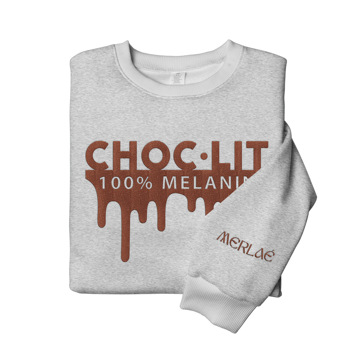 Chocolit Melanin Embroidered Sweatshirt