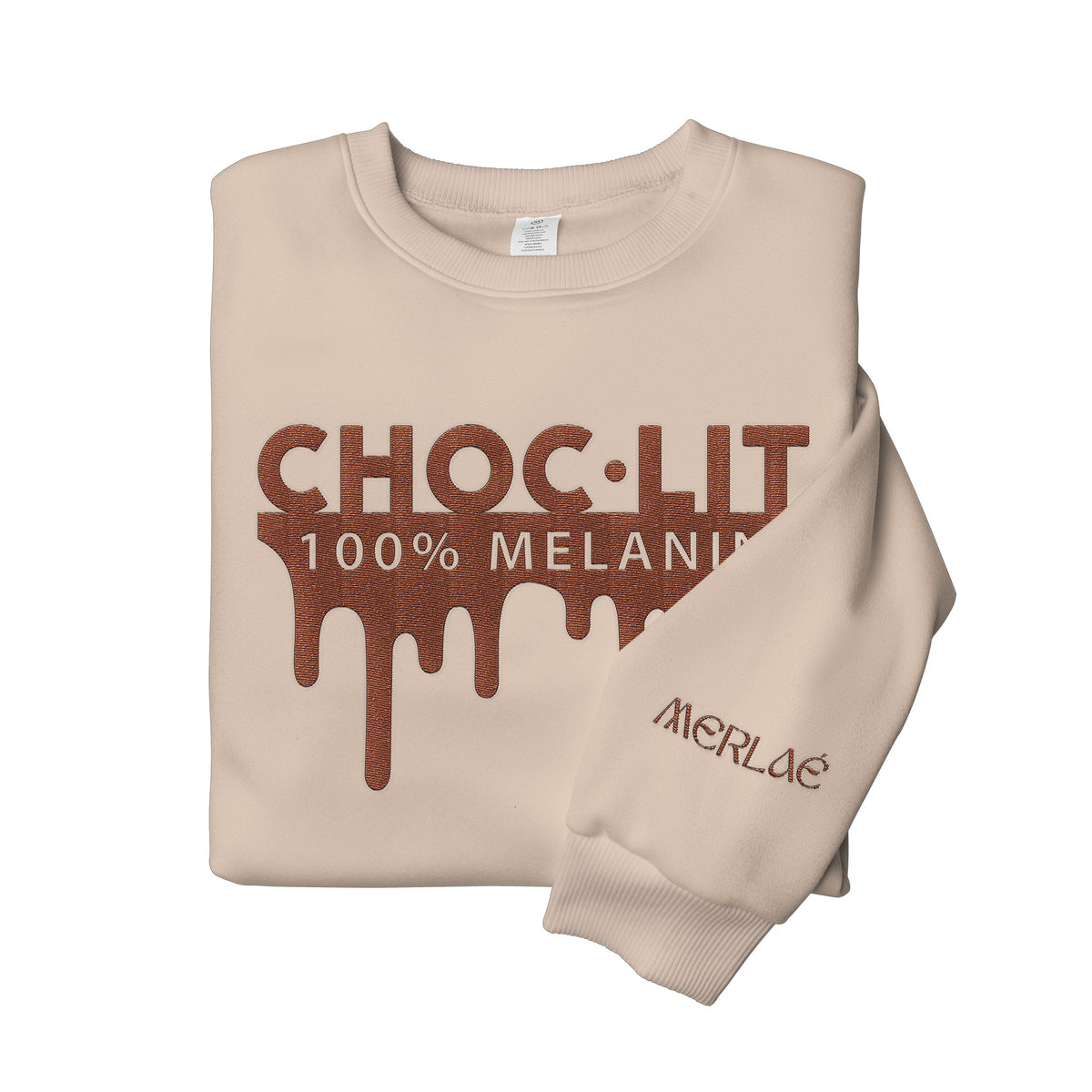 Chocolit Melanin Embroidered Sweatshirt
