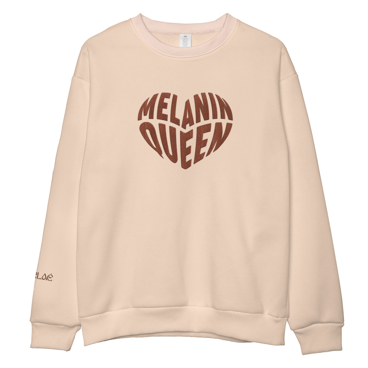 Melanin Queen Embroidered Sweatshirt
